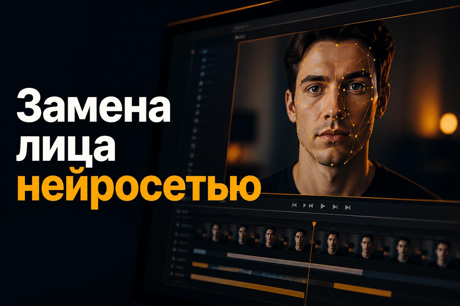 Как заменить лицо в видео нейросетью и не спалиться